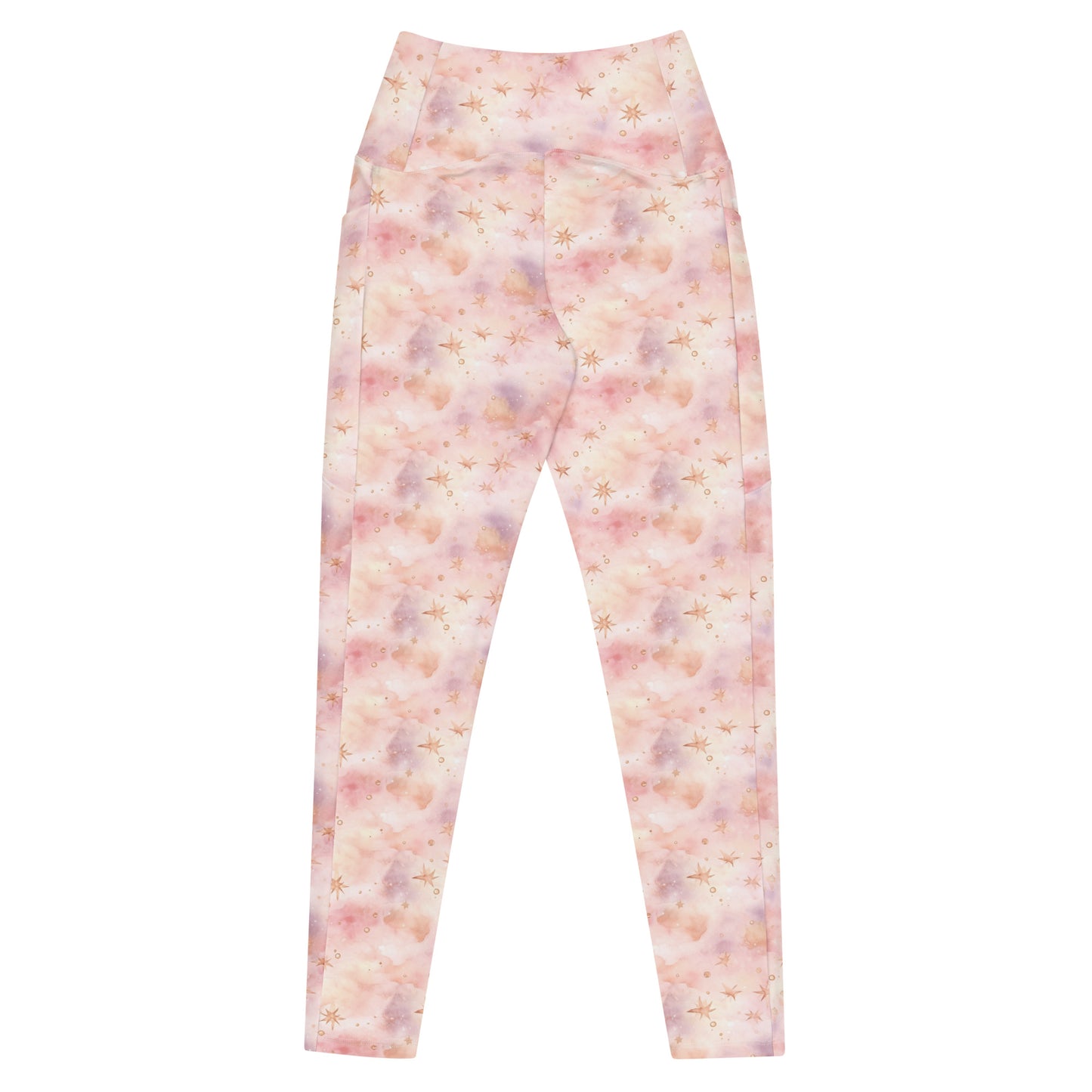 Celestial Pink Leggings with Pockets