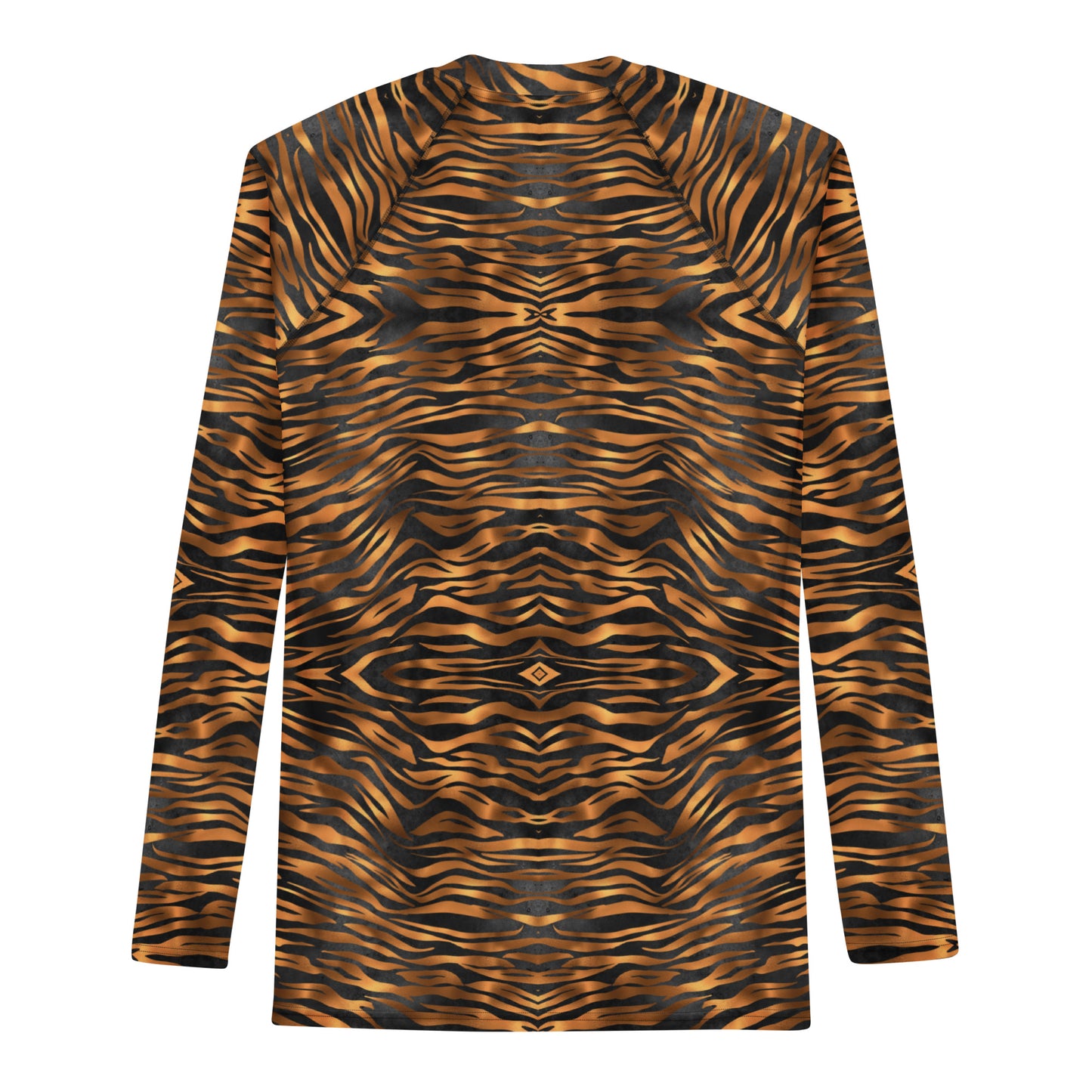 Tiger Print Kaleidoscope Rash Guard