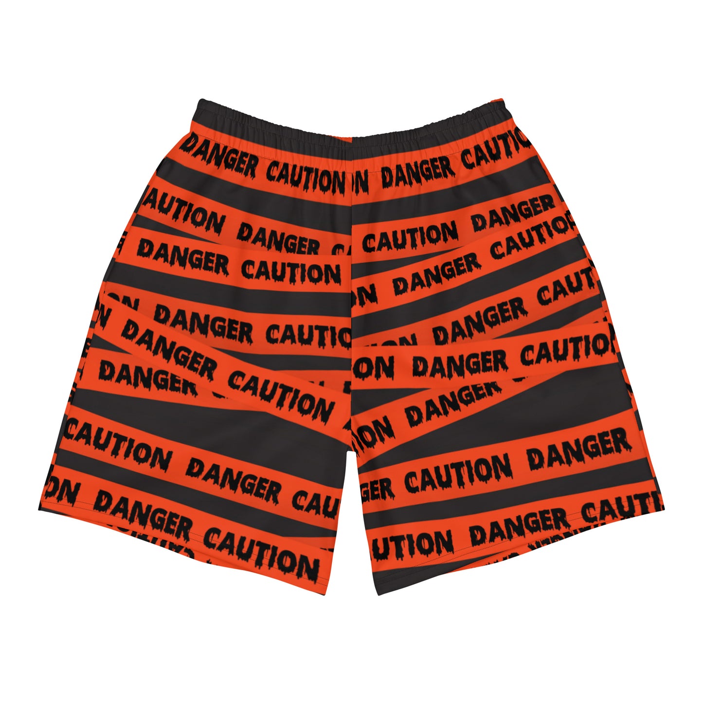 Caution Tape - Long Swim Shorts