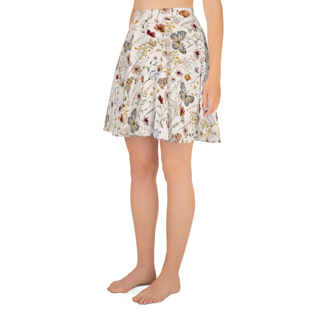 Woodland Butterfly Skater Skirt