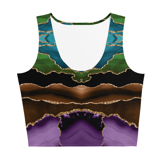 Crop Top - Midnight Agate