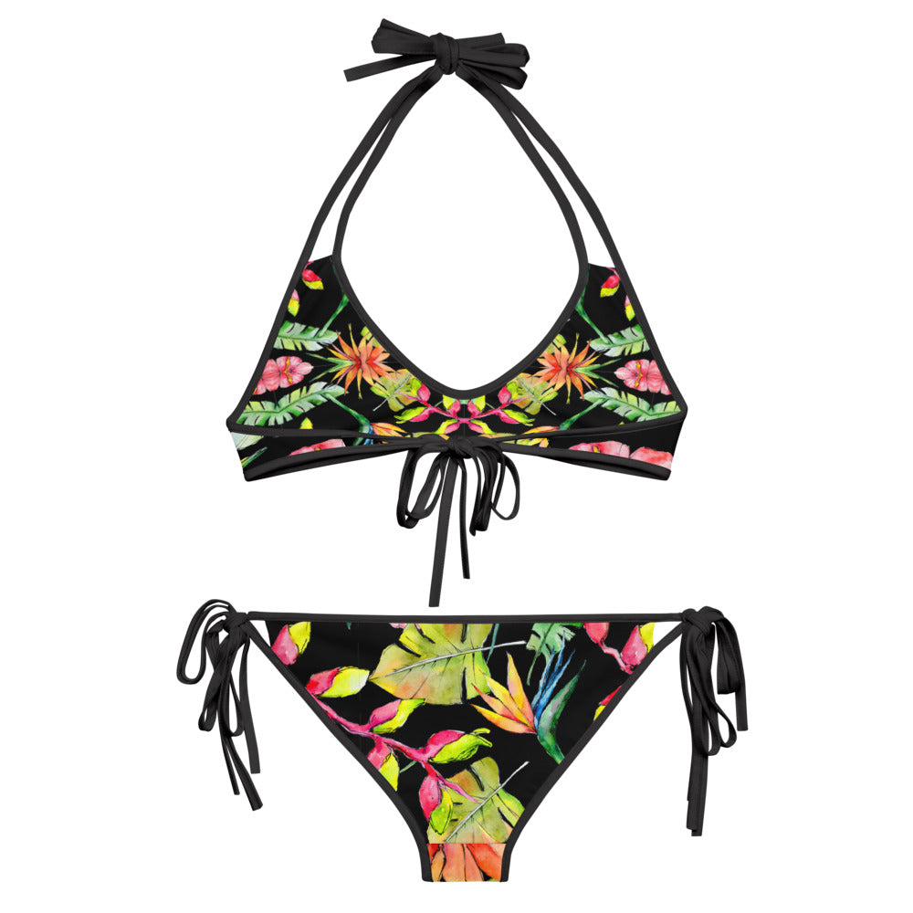 Tropical Rainforest String Bikini (Top and Bottom)