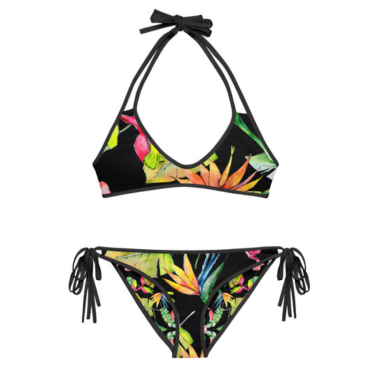 Tropical Rainforest String Bikini (Top and Bottom)