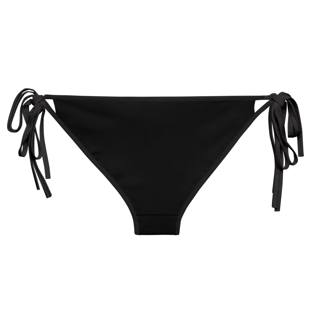 Caution Tape Reversible String Bikini Bottom