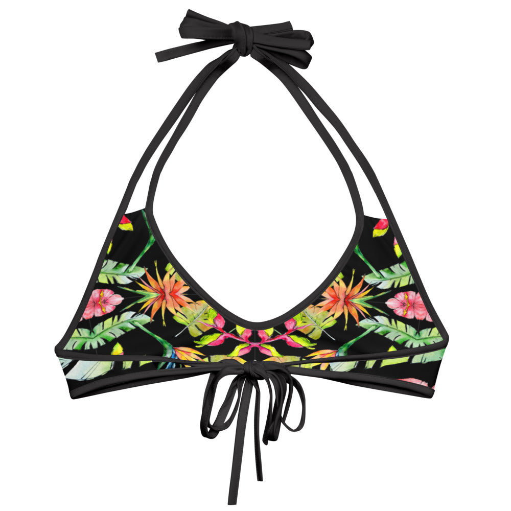 Tropical Rainforest String Bikini (Top Only)
