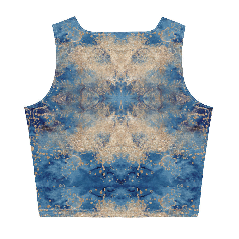 Sea Life - Jellyfish Print Crop Top