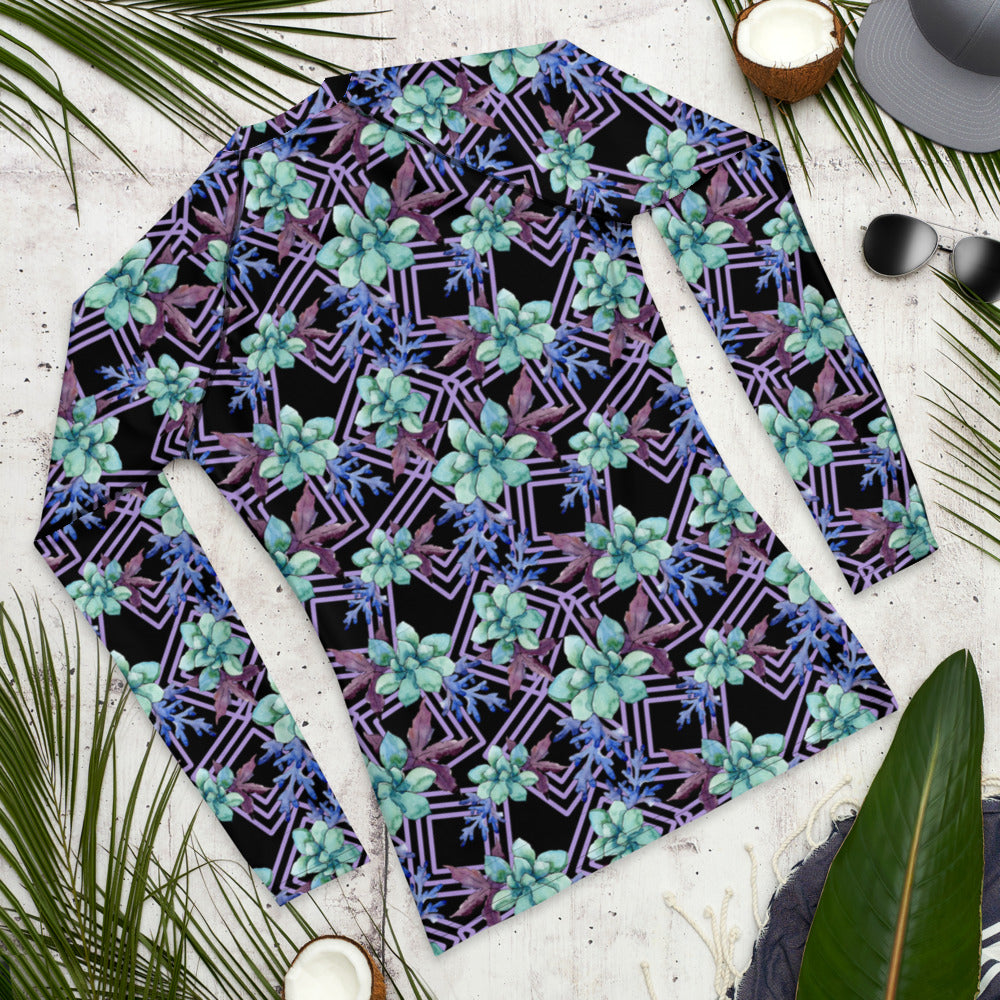 Desert Rosette Rash Guard