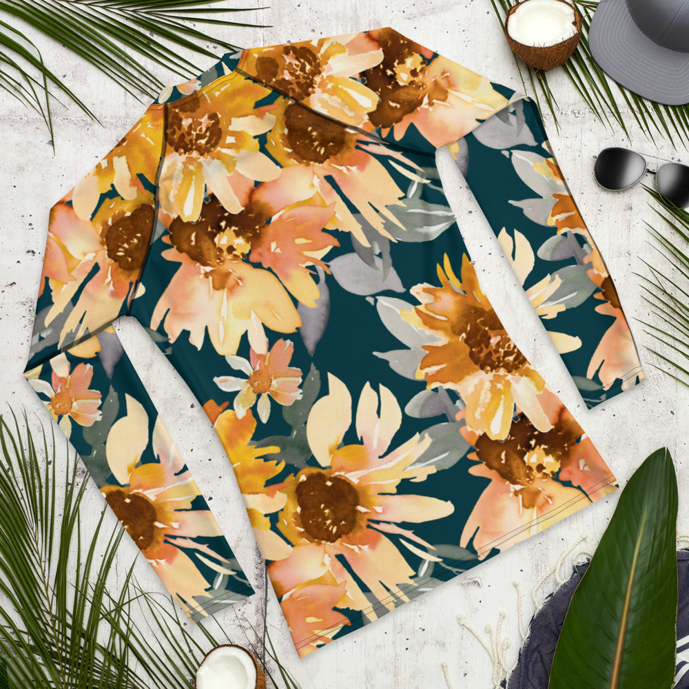 Sunflower Rash Guard