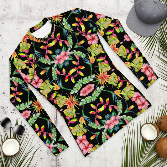 Rainforest Print Rash Guard