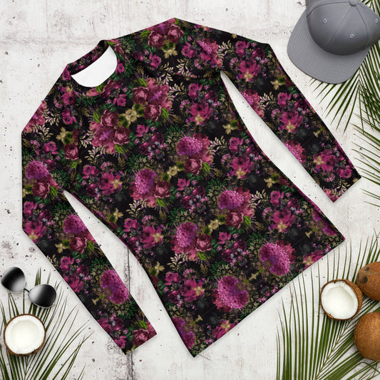 Bee with Roses Rash Guard
