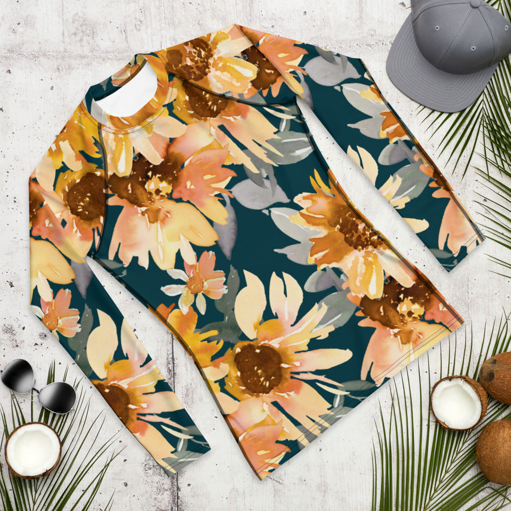 Sunflower Rash Guard