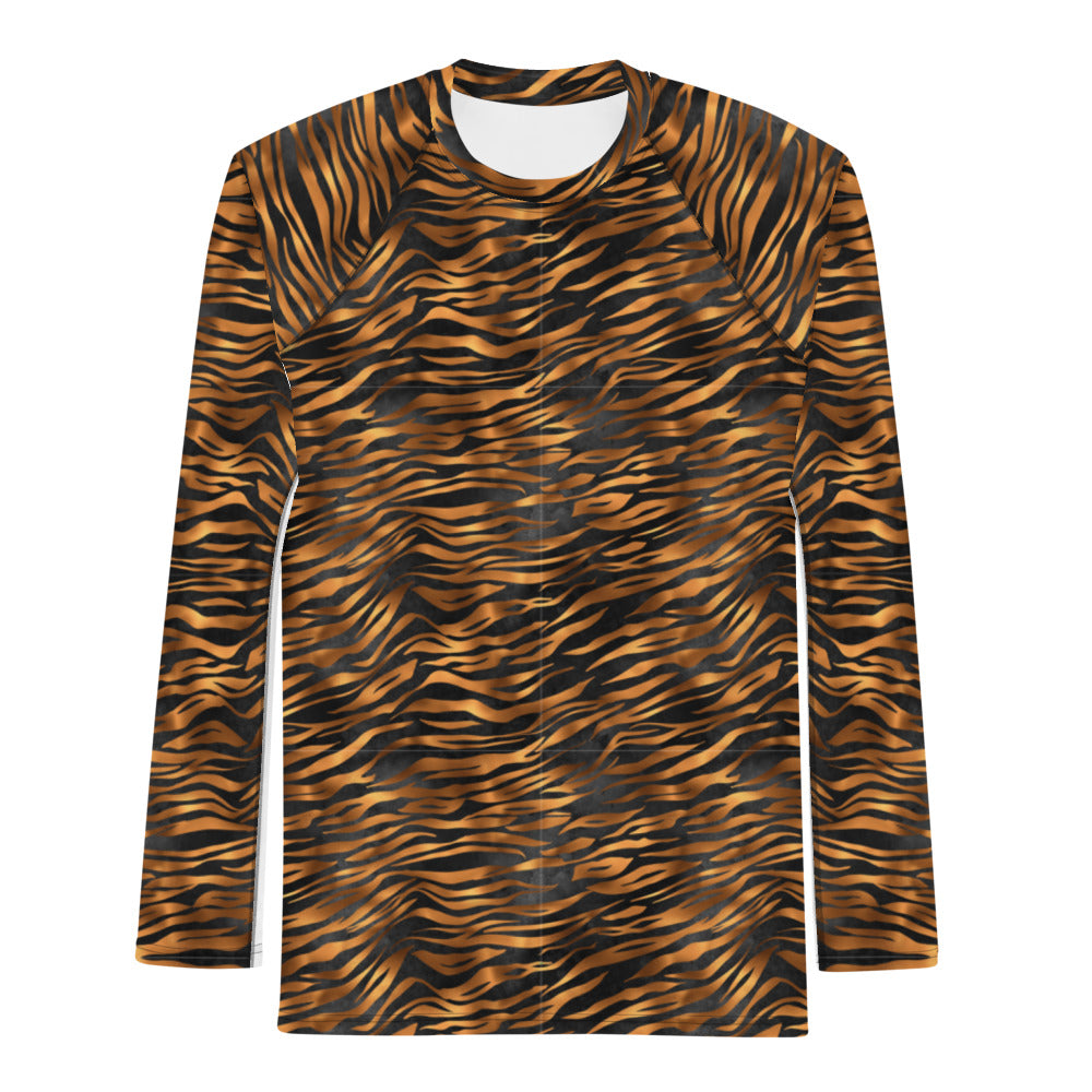 Tiger Print Rash Guard