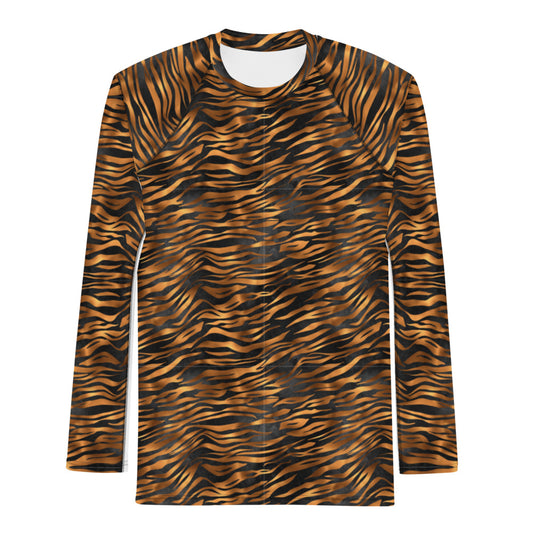 Tiger Print Rash Guard
