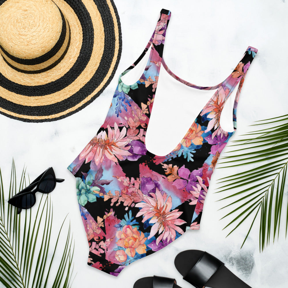 Cactus Flower - One Piece Swimsuit