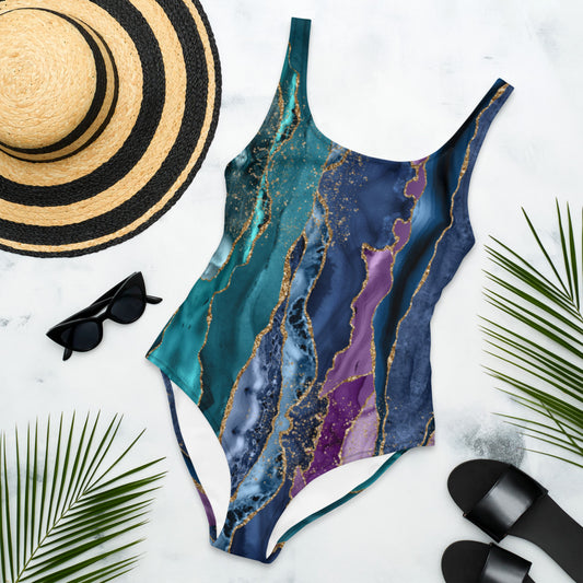 One Piece Swimsuit - Mermaid Agate