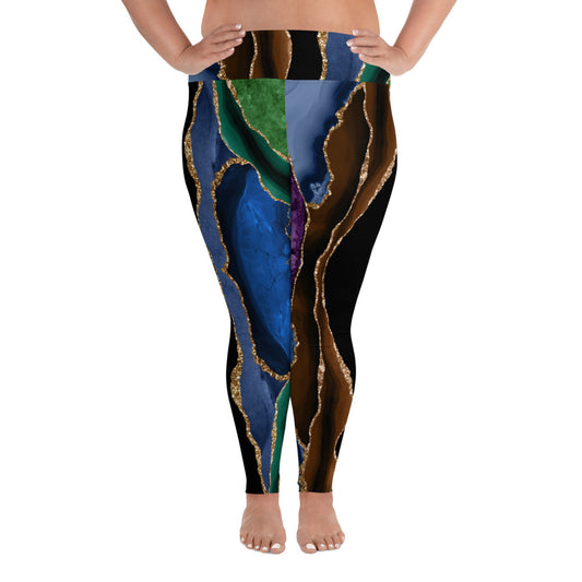 Midnight Agate Leggings (2XL-6XL)