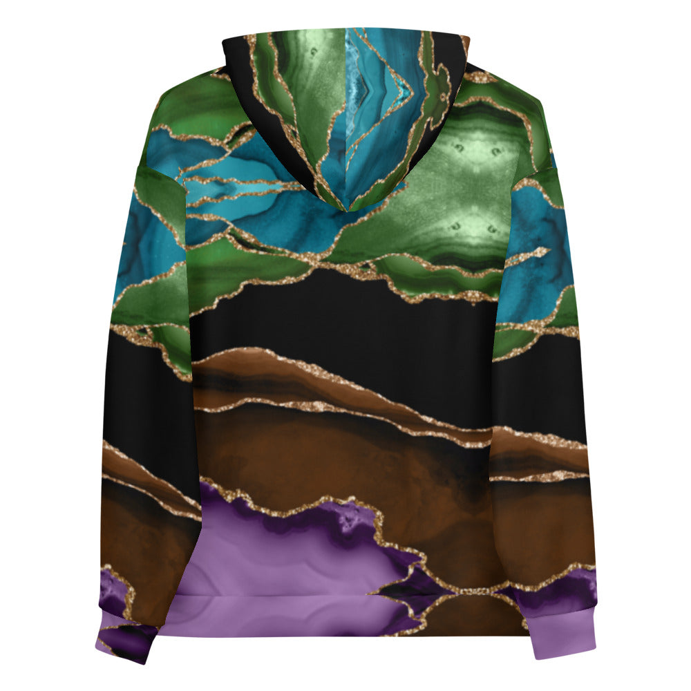Unisex Hoodie - Midnight Agate