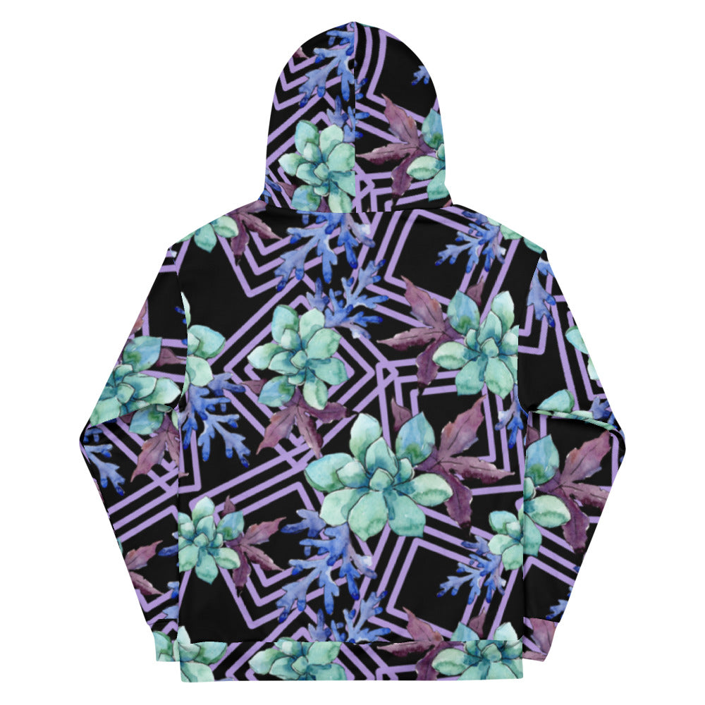Desert Rosette Print Unisex Hoodie