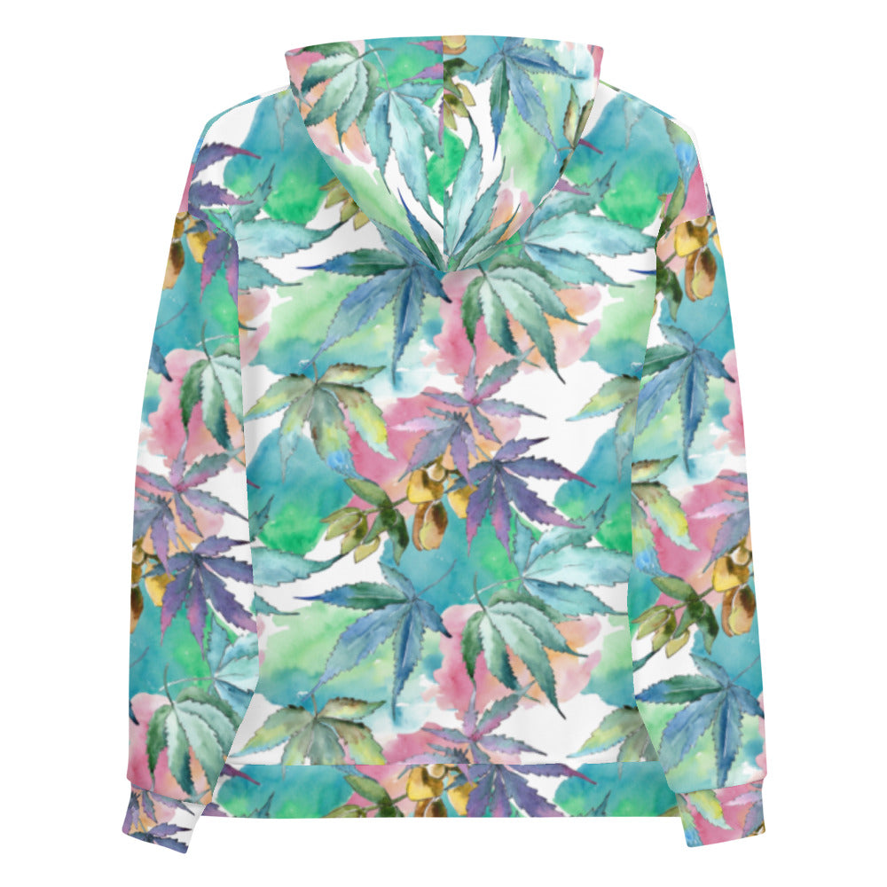 Watercolor Cannabis Hoodie