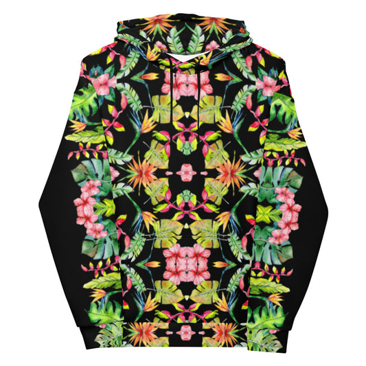 Tropical Rainforest Print Unisex Hoodie