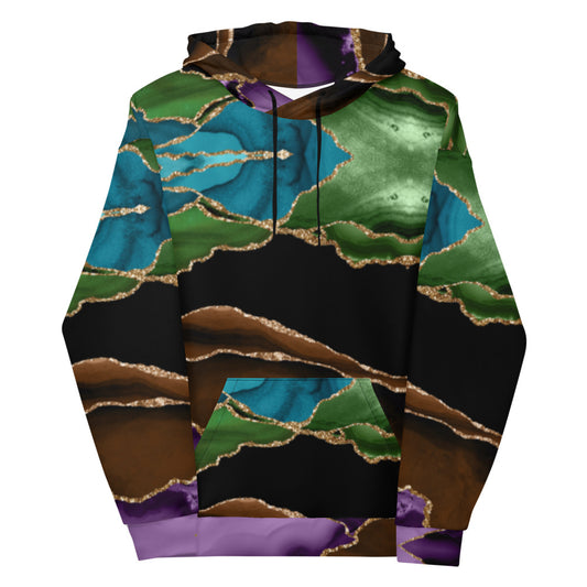 Unisex Hoodie - Midnight Agate