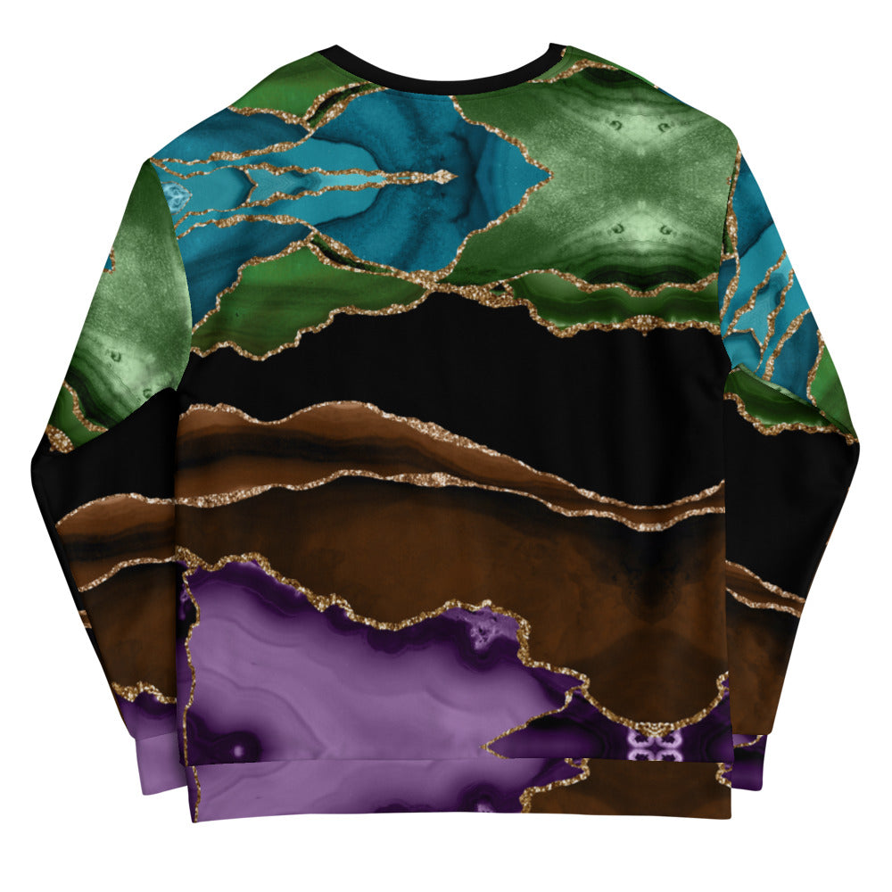 Unisex Sweatshirt - Midnight Agate