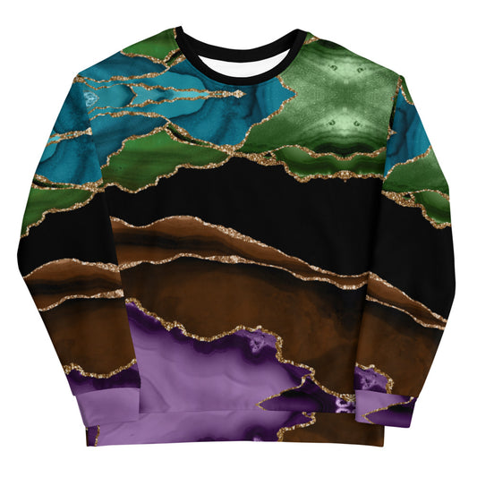 Unisex Sweatshirt - Midnight Agate