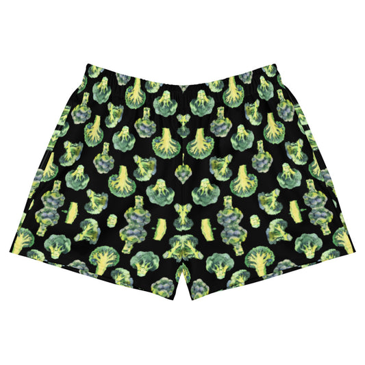 Broccoli Print Swim Shorts - Short Length