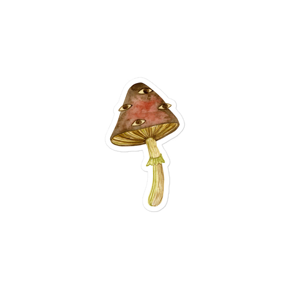 Shroom with Eyes Bubble-free stickers