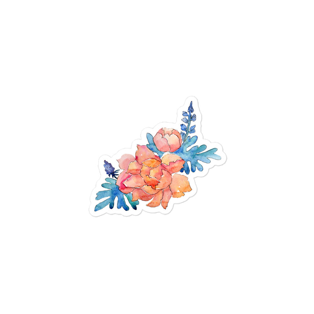 Bubble-free sticker - Cactus Flower