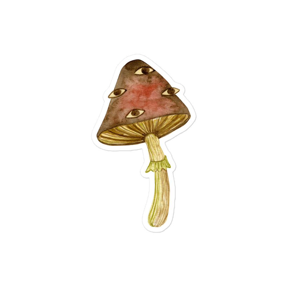 Shroom with Eyes Bubble-free stickers