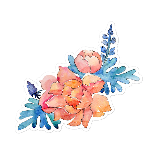 Bubble-free sticker - Cactus Flower