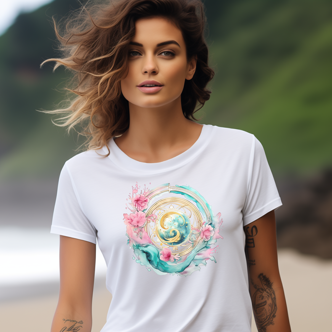 Aquarius Women's Relaxed T-Shirt