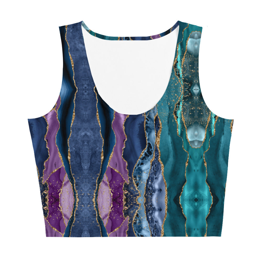 Mermaid Agate Crop Top