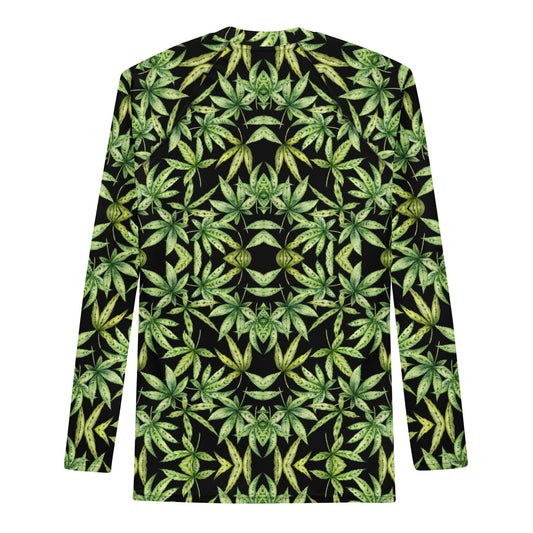 Cannabis Leaf Rash Guard