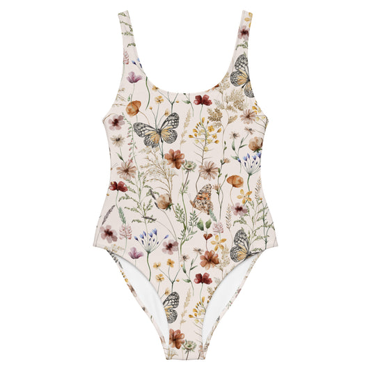 Woodland Butterfly One-Piece Swimsuit