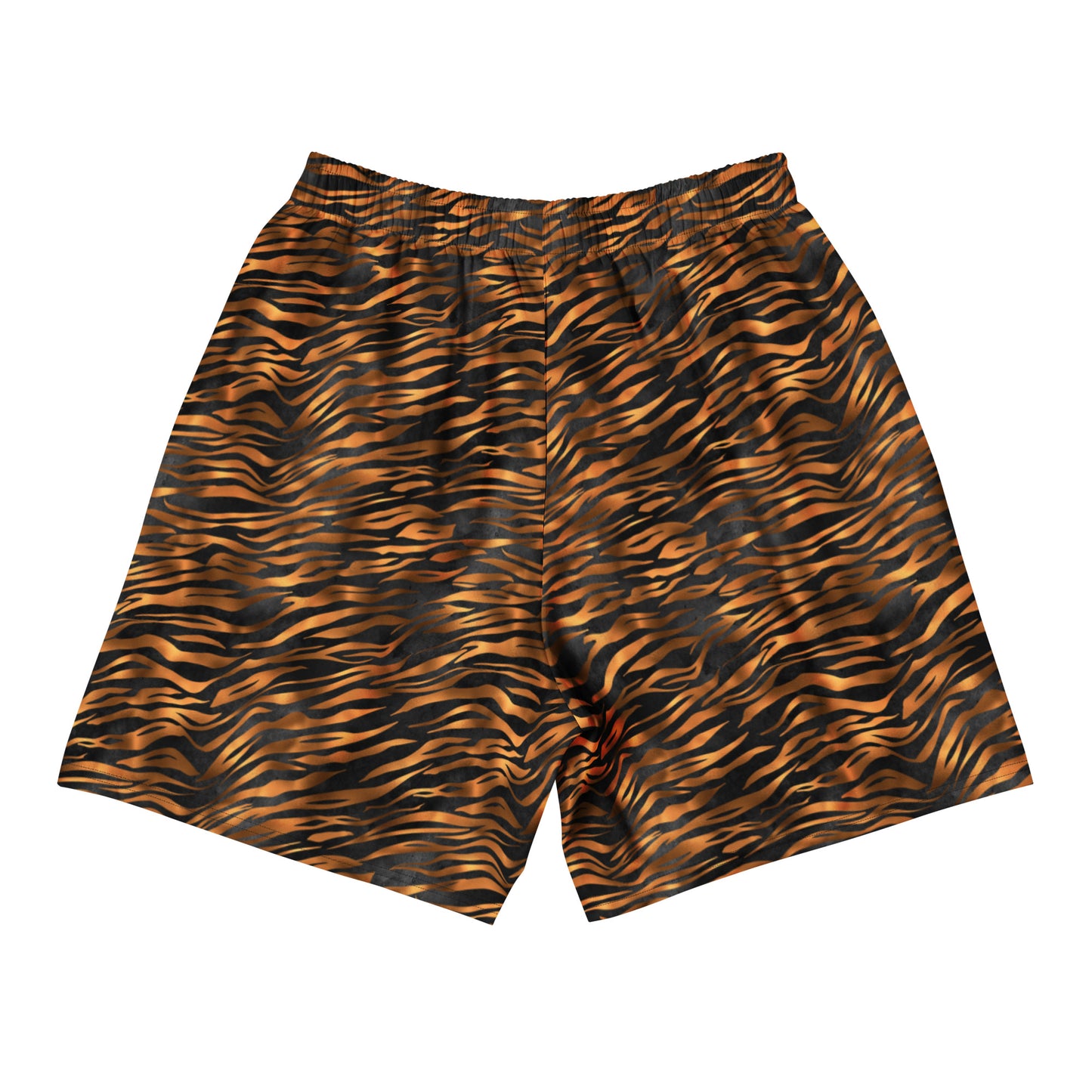 Tiger Print Long Swim Shorts