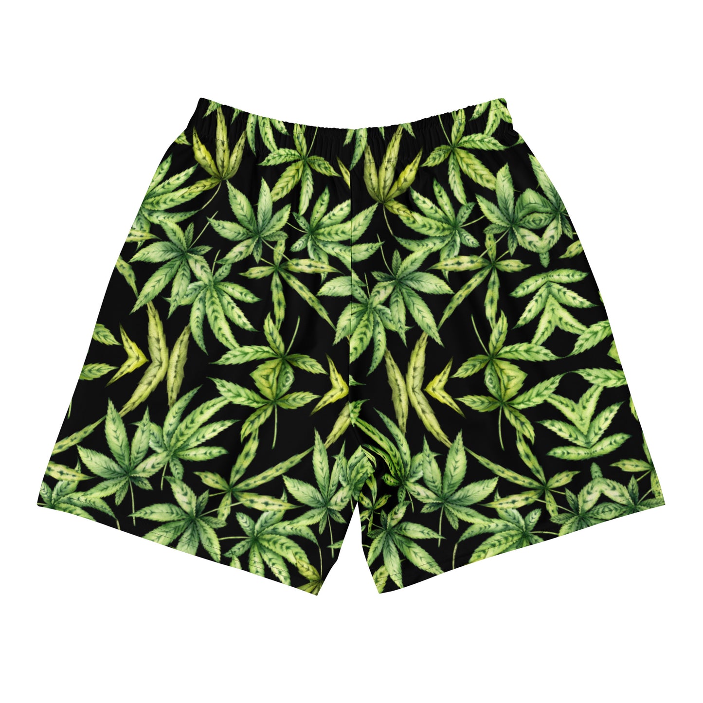 Cannabis Leaf - Long Swim Shorts