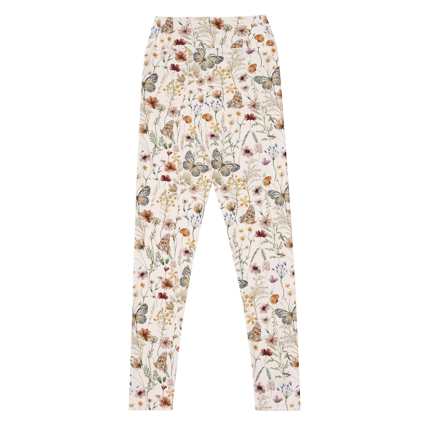 Woodland Butterfly Yoga Leggings