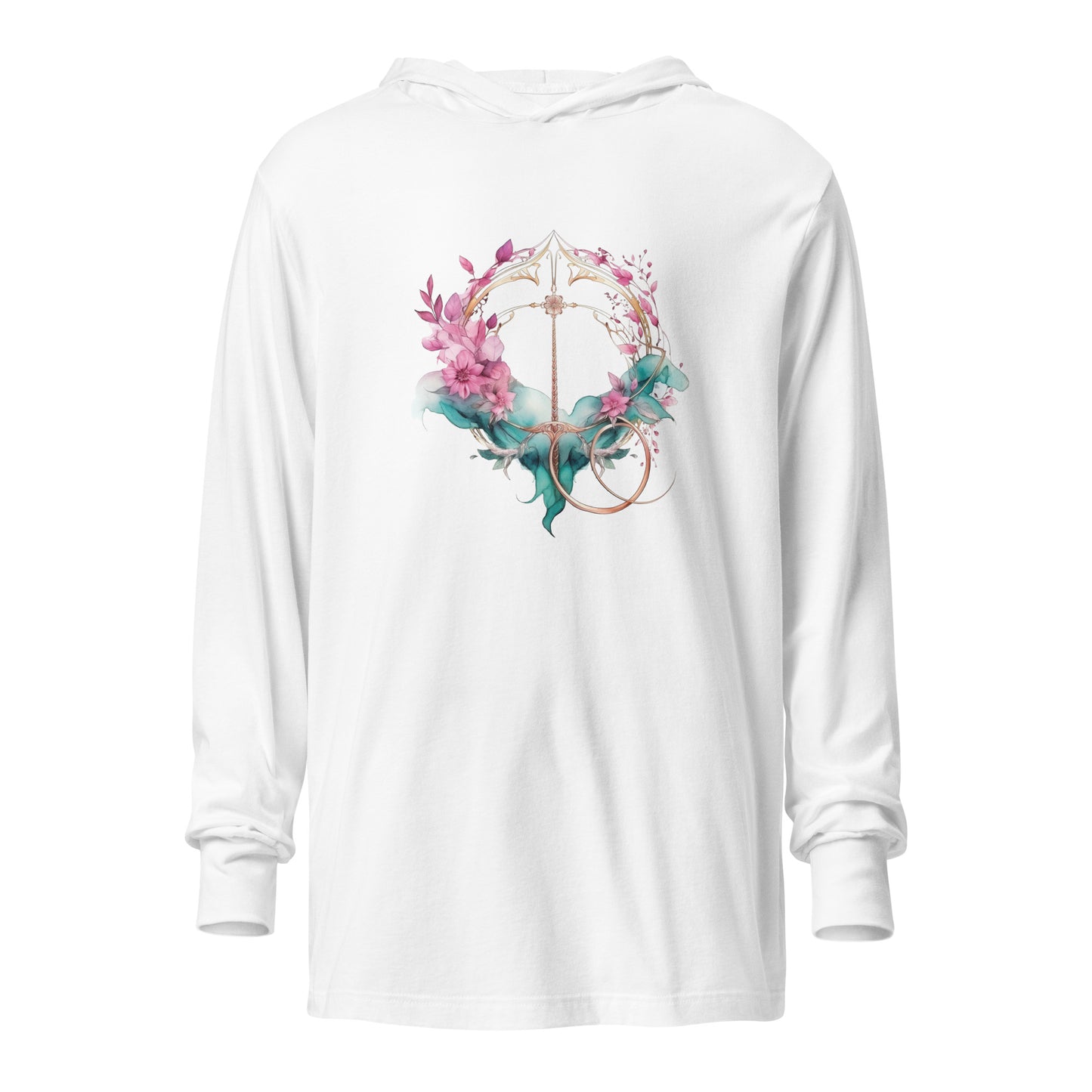 Sagittarius Hooded Long-Sleeve Tee