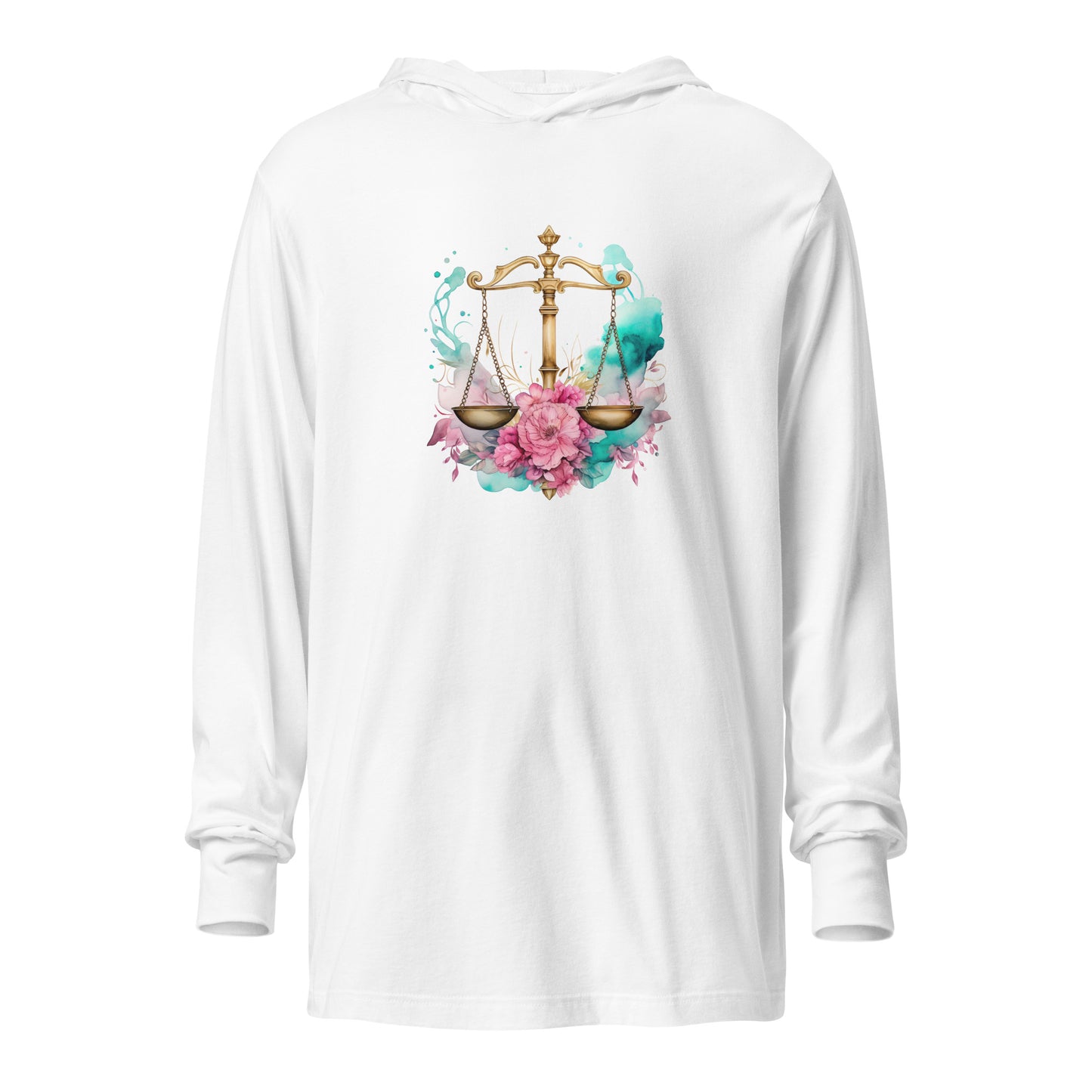 Libra Hooded Long-Sleeve Tee