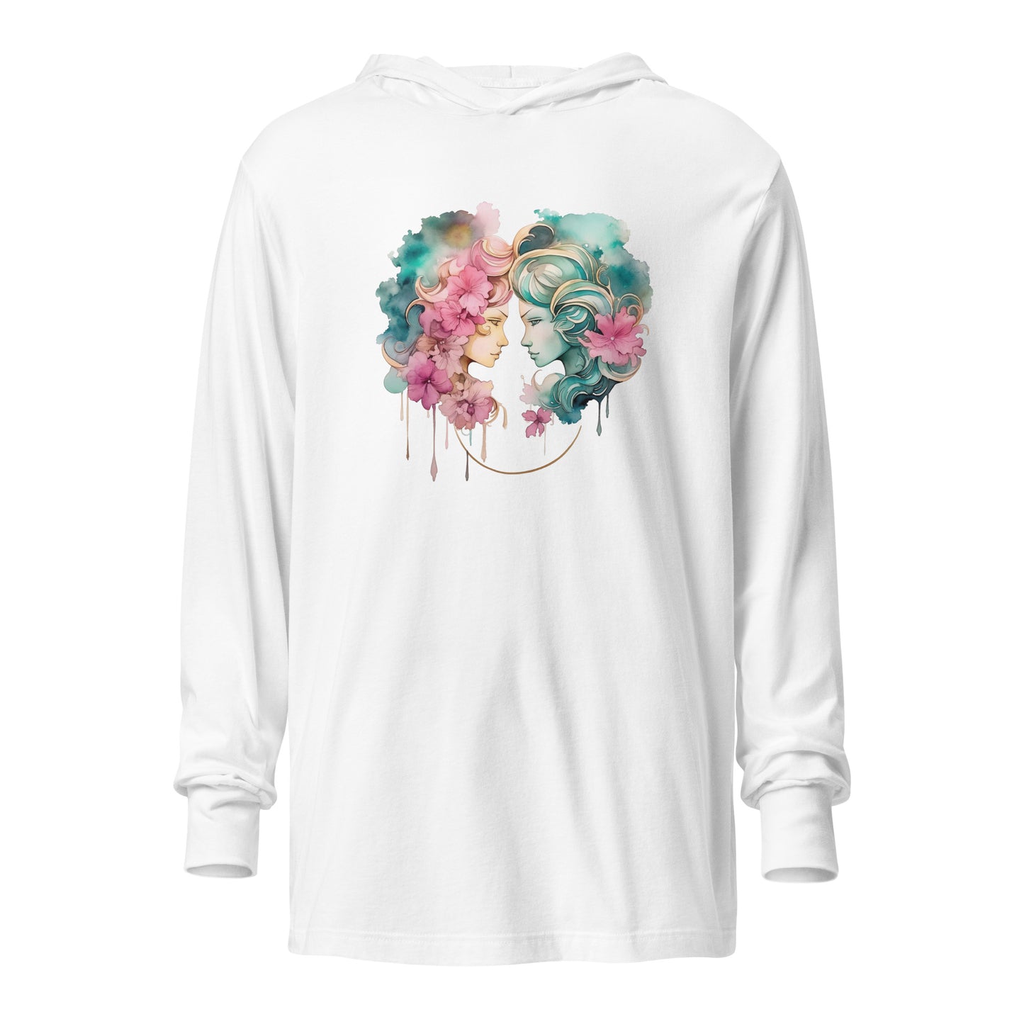 Gemini Hooded Long-Sleeve Tee