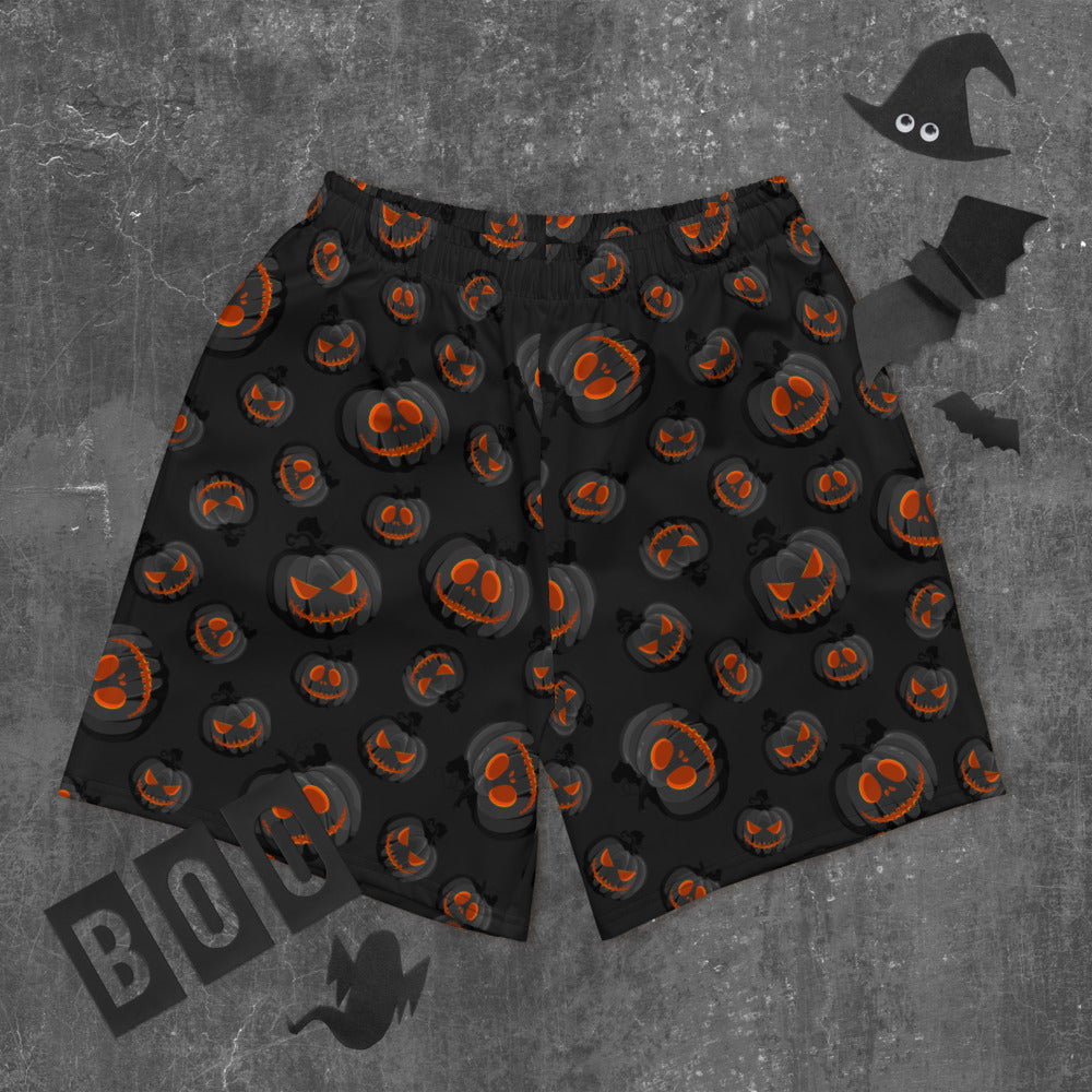 Dark Pumpkin - Long Swim Shorts