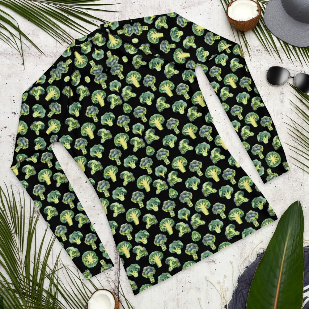 Broccoli Pattern Rash Guard