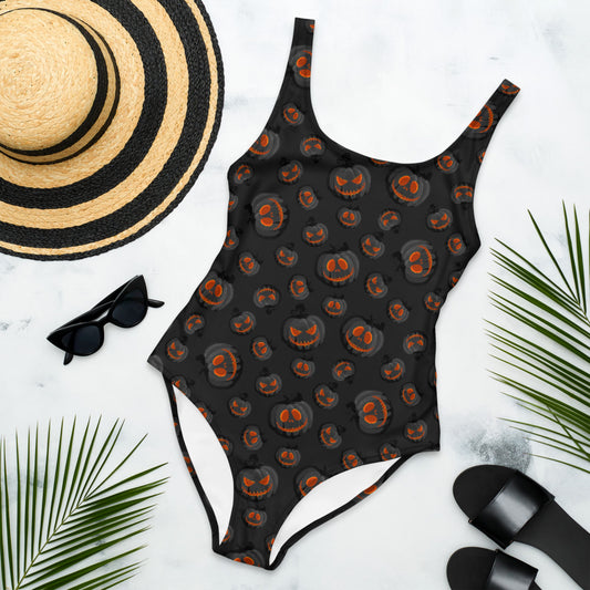 Dark Pumpkin - One Piece Swimsuit