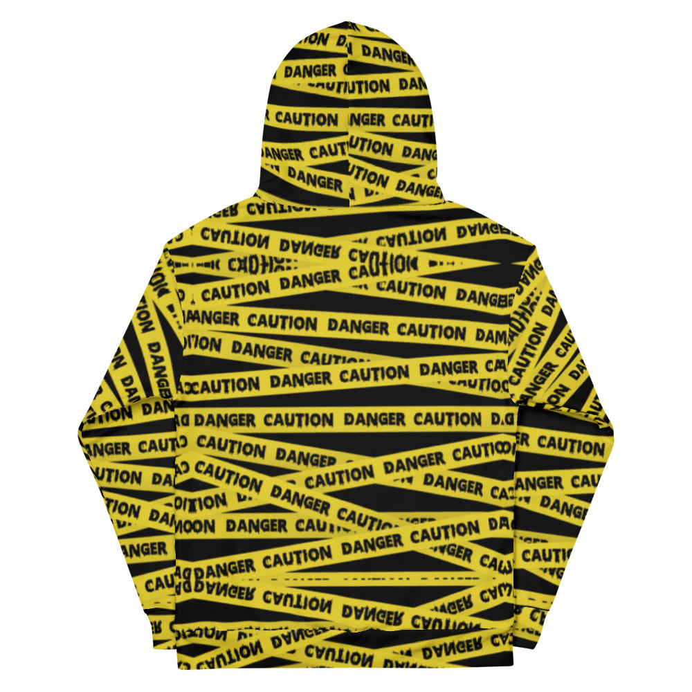 Caution Tape Unisex Hoodie