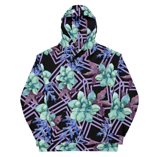 Desert Rosette Print Unisex Hoodie