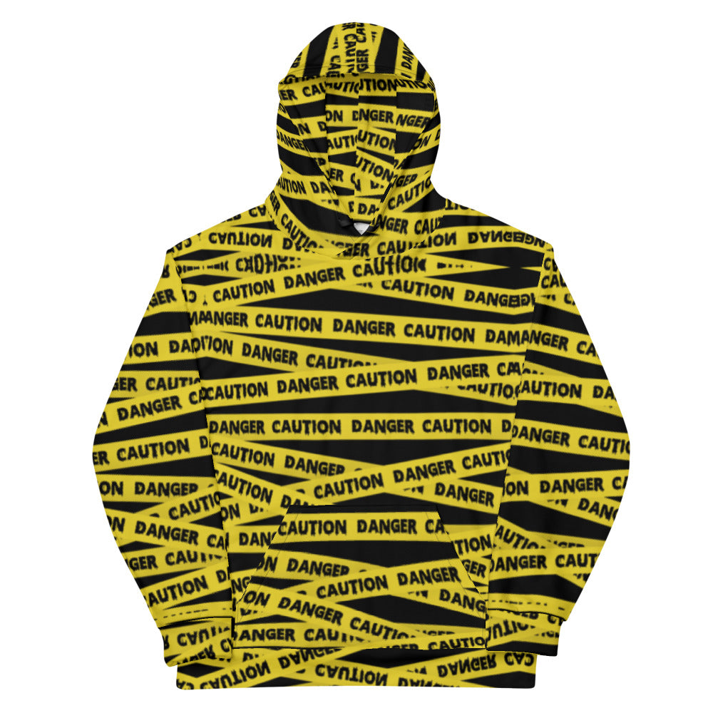 Caution Tape Unisex Hoodie