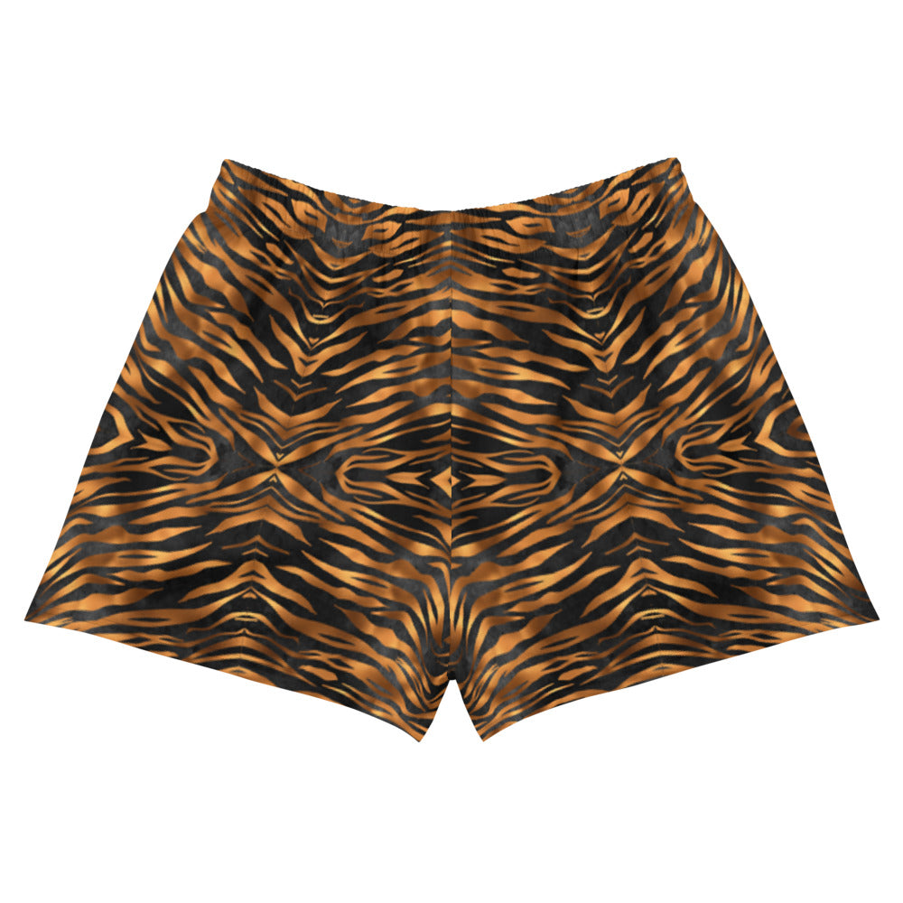 Tiger Print Kaleidoscope Short Swim Shorts