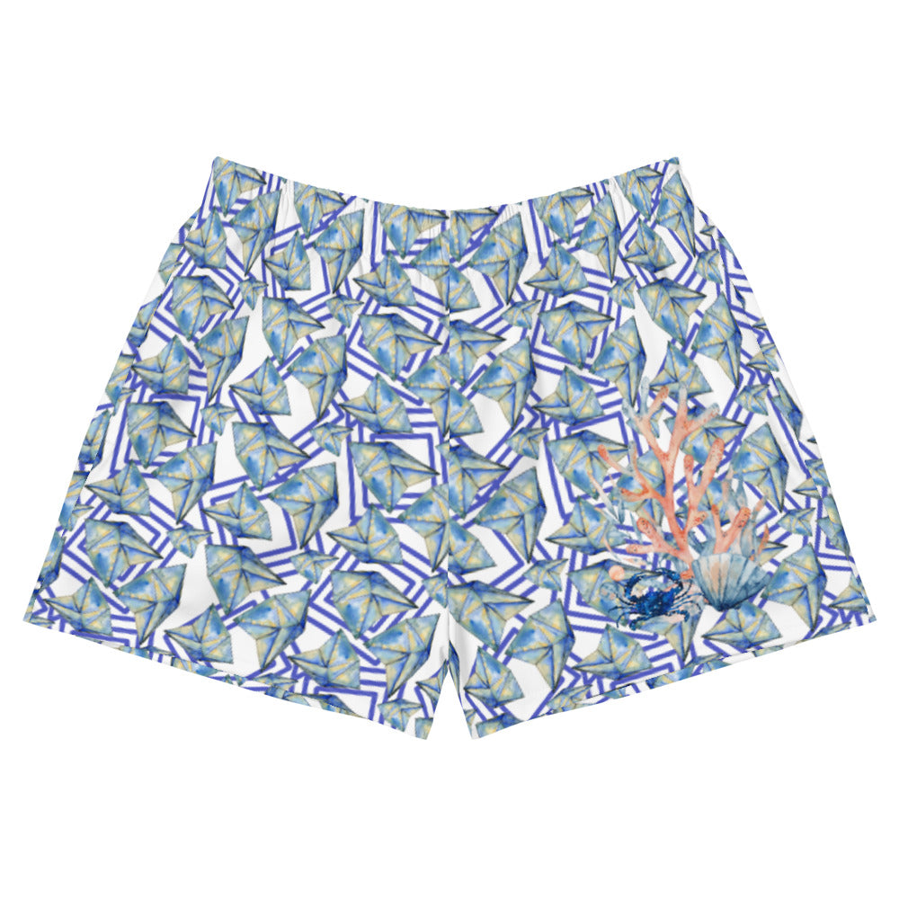 Blue Crab Swim Shorts - Short Length